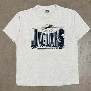 Vintage 90s Jacksonville Jaguars Banned Logo NFL Shirt Sz XL